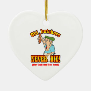 Butchers Keramisch Ornament