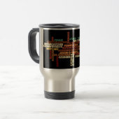 Butchlesque Travel Mug. Reisbeker (Voorkant links)