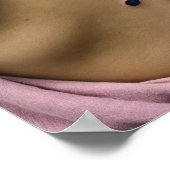 BUTERFLY AVEC TATTOO RETOUR POSTER DE FILLE (Coin)