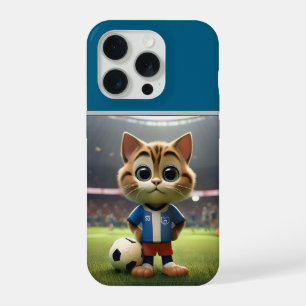 "Buteur parfait : Le Chat de Football 3D"