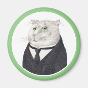 BUTLER CAT Ronde Magneet