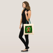 Butler Irish Shield & Claddagh Personalized Tote Bag (Voorkant (model))