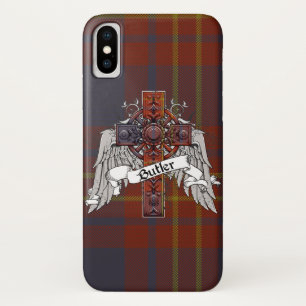 Butler Tartan Cross iPhone X Hoesje