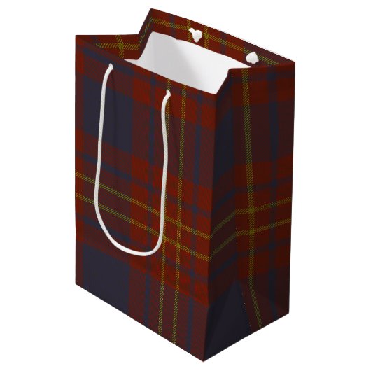 Butler Tartan Medium Cadeauzakje (Voorkant Gekanteld)