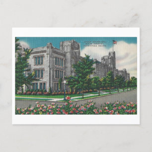 Butler University, Indianapolis, Vintage van India Briefkaart