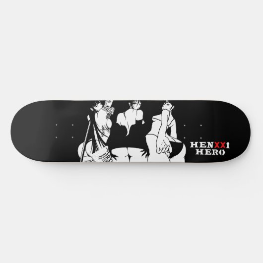 Butt 3 skateboard (Horizontaal)