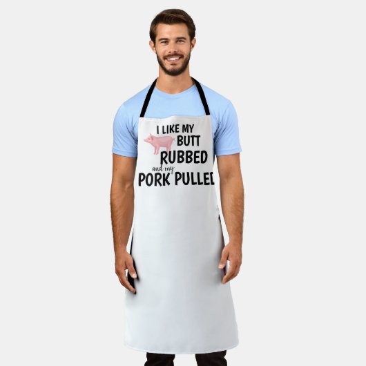 Butt Rub and Pulled Pork Schort (Gedragen)