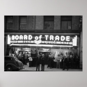 Butte Board of Trade, jaren dertig Poster