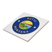 Butte Montana Tegeltje (Zijkant)