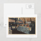 Butte, Montana - Underground Motor Briefkaart (Voorkant / Achterkant)