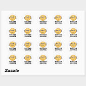 Butter Cookie Funny Food Pun Ronde Sticker (Vel)