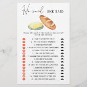 Butter - Hij zei dat ze vrijgezellenfeest spel zei (Voorkant)