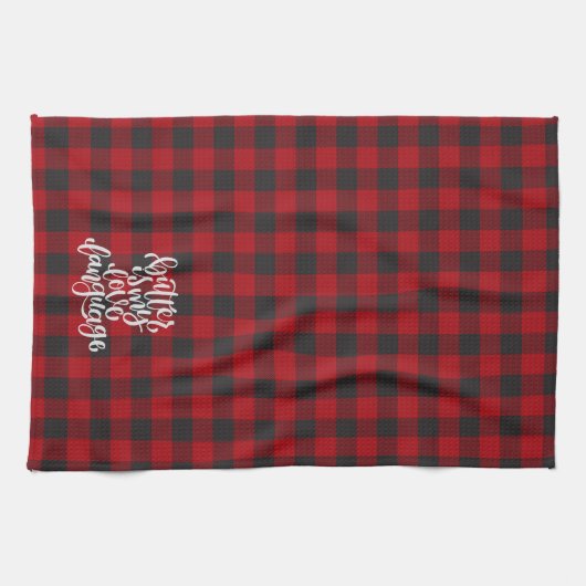 Butter is my Love Language  Theedoek (Horizontaal)