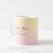 Butter Pink - Personalised Thank You Teacher Mug (Devant gauche)