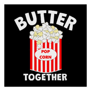 BUTTER Samen Film Popcorn Perfect Poster