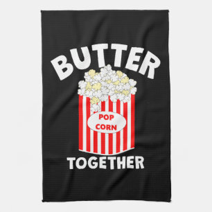 BUTTER Samen Film Popcorn Theedoek