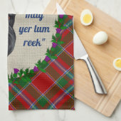 Butter Scottie Dog Kitchen Towel Theedoek (Quarter Fold)