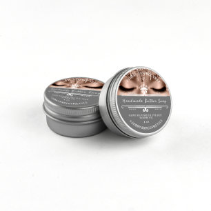 Butter Soap Cosmetics Grey Royal Lashes Princess Ronde Sticker