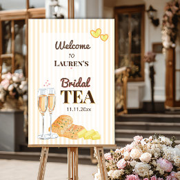 Butter Together Bridal Tea Party Welcome Sign