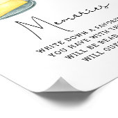 Butter Together - Herinneringen met de bruid Poster (Hoek)