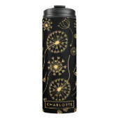 Butter Yellow Dandelion Bliss Thermosbeker (Voorkant)