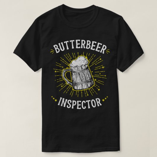 butterbeer - bier - bier - bier met boterham t-shirt (Design voorkant)