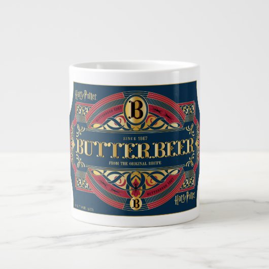 BUTTERBEER™ Horizontale Logo Extra Grote Beker (Voorkant)