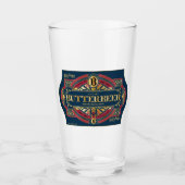 BUTTERBEER™ Horizontale Logo Glas (Voorkant)