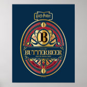 BUTTERBEER™ Verticale Logo Poster (Voorkant)
