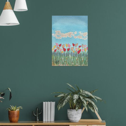 Butterbloem Poster (Woonkamer 1)