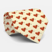 Buttercream Heart Stropdas (Opgerold)