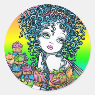 "Buttercup" beker Cake Couture Fairy Art Stickers