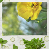 Buttercup bij de Pond Theedoek (Gevouwen)