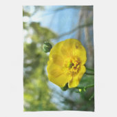 Buttercup bij de Pond Theedoek (Verticaal)