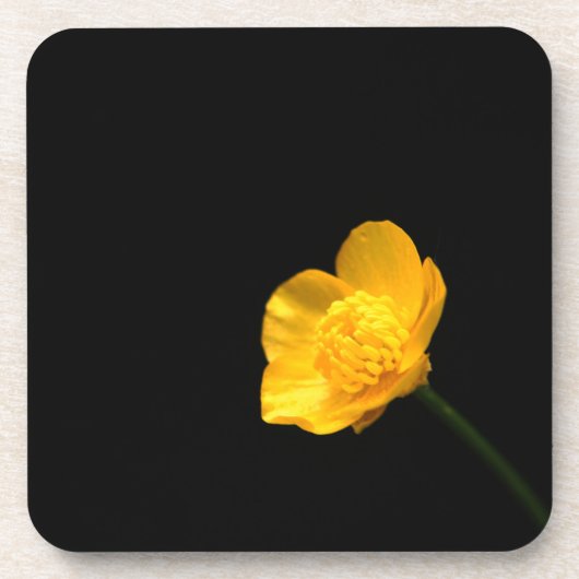 Buttercup Bloem coastercna Bier Onderzetter (Voorkant)