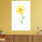 Buttercup Canvas Afdruk (Insitu (Woonkamer))