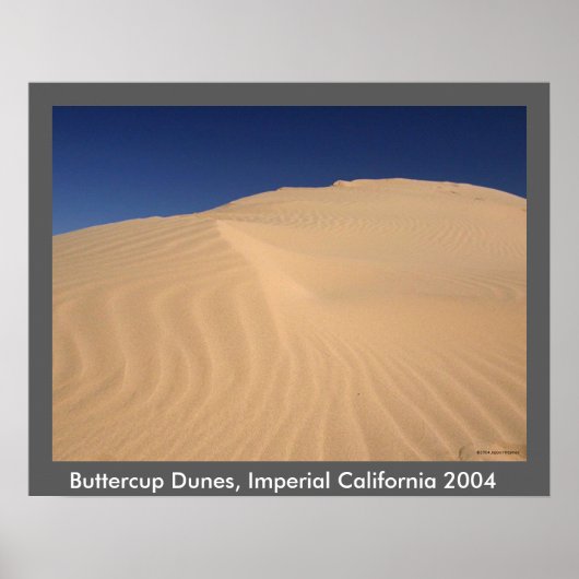 Buttercup Dunes Poster (Voorkant)