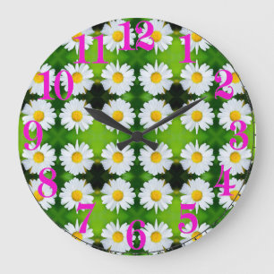 Buttercup Flower Design for Acrylwall Clock Grote Klok