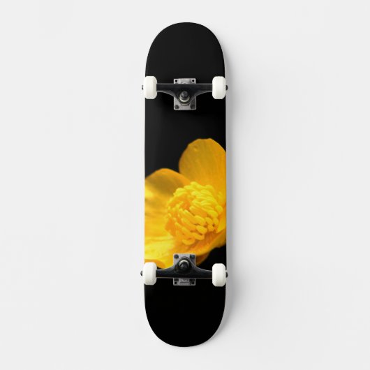 Buttercup Flower scanm Skateboard (Voorkant)