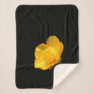 Buttercup Flower subcnm Sherpa Deken