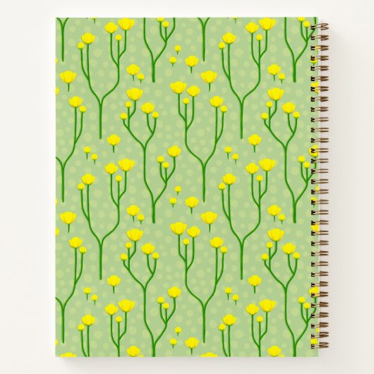 Buttercup Meadow Notitieboek (Achterkant)