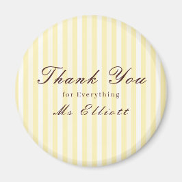 Buttercup - Personalised Thank You Teacher Magnet Magneet
