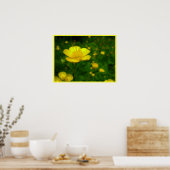 Buttercup Poster - Wildfower Art afdrukken (Keuken)