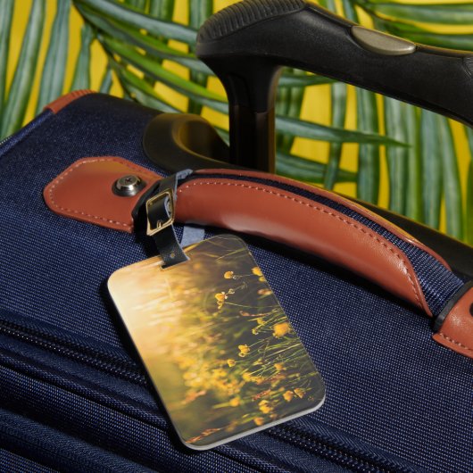 Buttercup Sundown Bagagelabel (Voorkant Insitu 1)