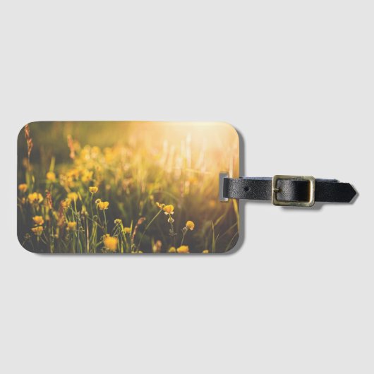 Buttercup Sundown Bagagelabel (Voorkant (horizontaal))