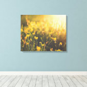 Buttercup Sundown Canvas Afdruk (Insitu (Houten vloer))