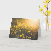 Buttercup Sundown Kaart (Gele Bloem)
