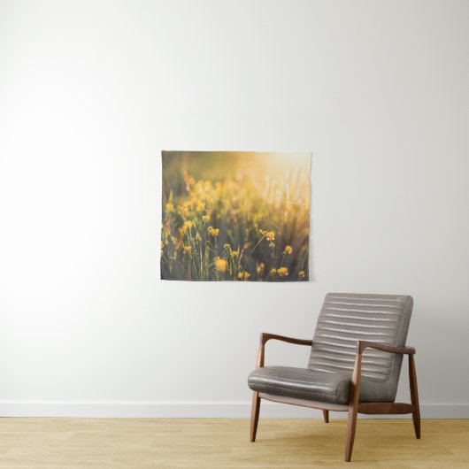 Buttercup Sundown Wandkleed (In Situ (horizontaal))