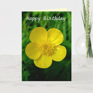 Buttercup - Verjaardag Kaart
