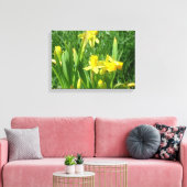 Buttercup Yellow Daffodils Canvas Afdruk (Insitu (Woonkamer))